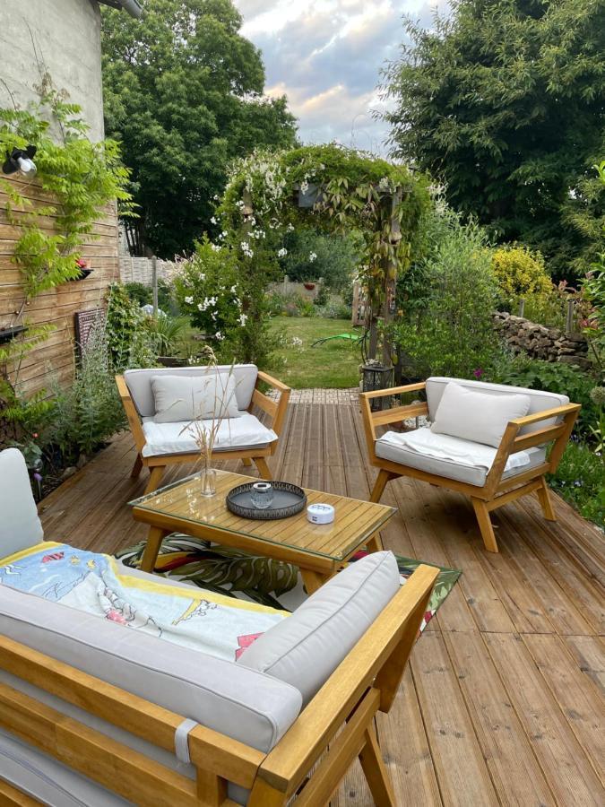 Chez Trotro Apartment Saint-Pierre-de-Plesguen ภายนอก รูปภาพ